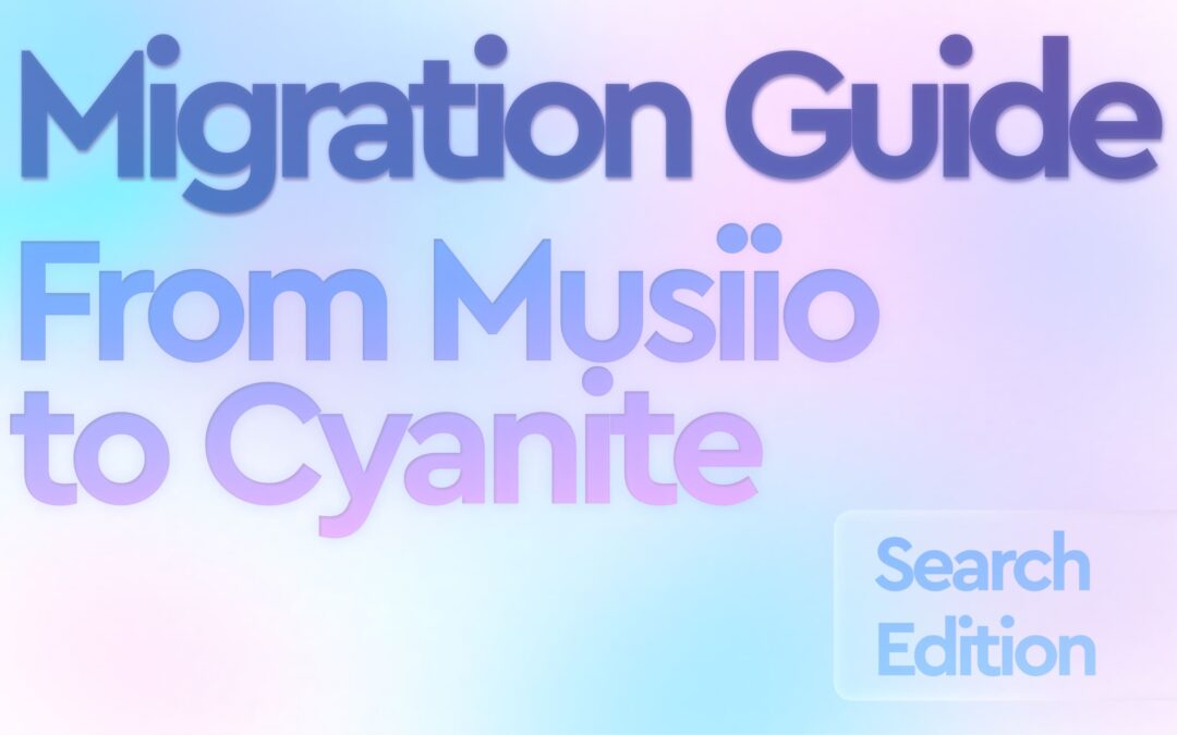 How to smoothly migrate from Musiio to Cyanite (Search Edition)