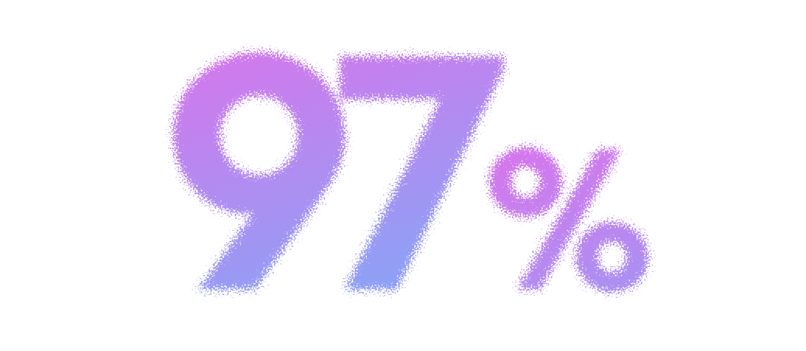 A minimalist illustration of a rocket with a sleek white body, black fins, and a circular window with a gradient purple and blue hue.