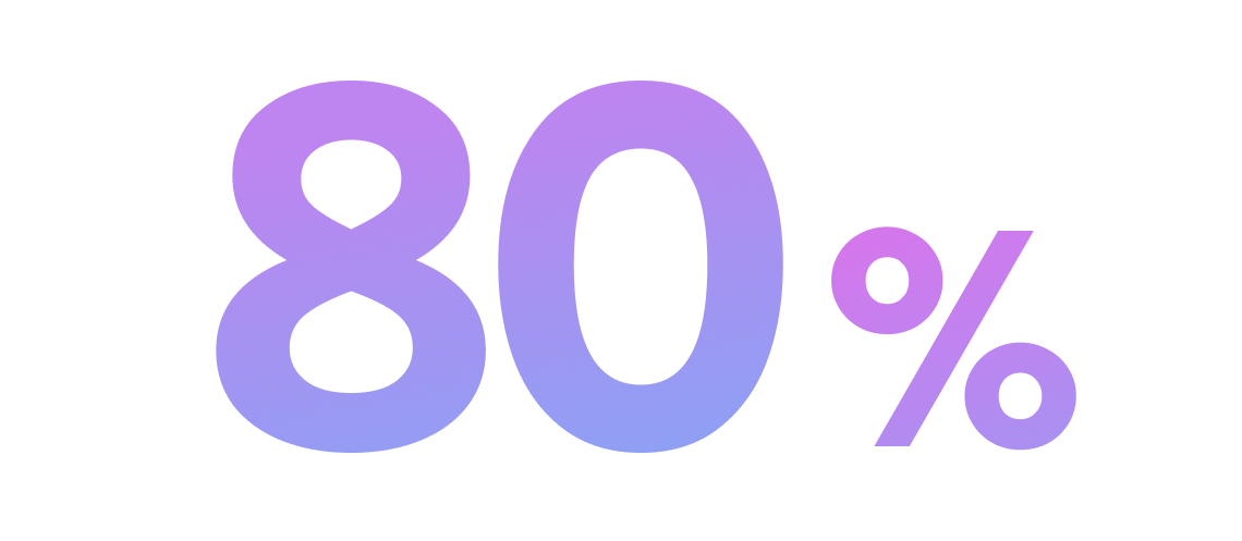 A minimalist illustration of a rocket with a sleek white body, black fins, and a circular window with a gradient purple and blue hue.