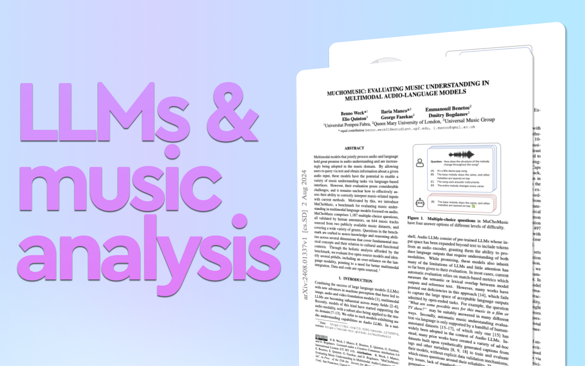 Should You Use an LLM to Analyze Your Music?