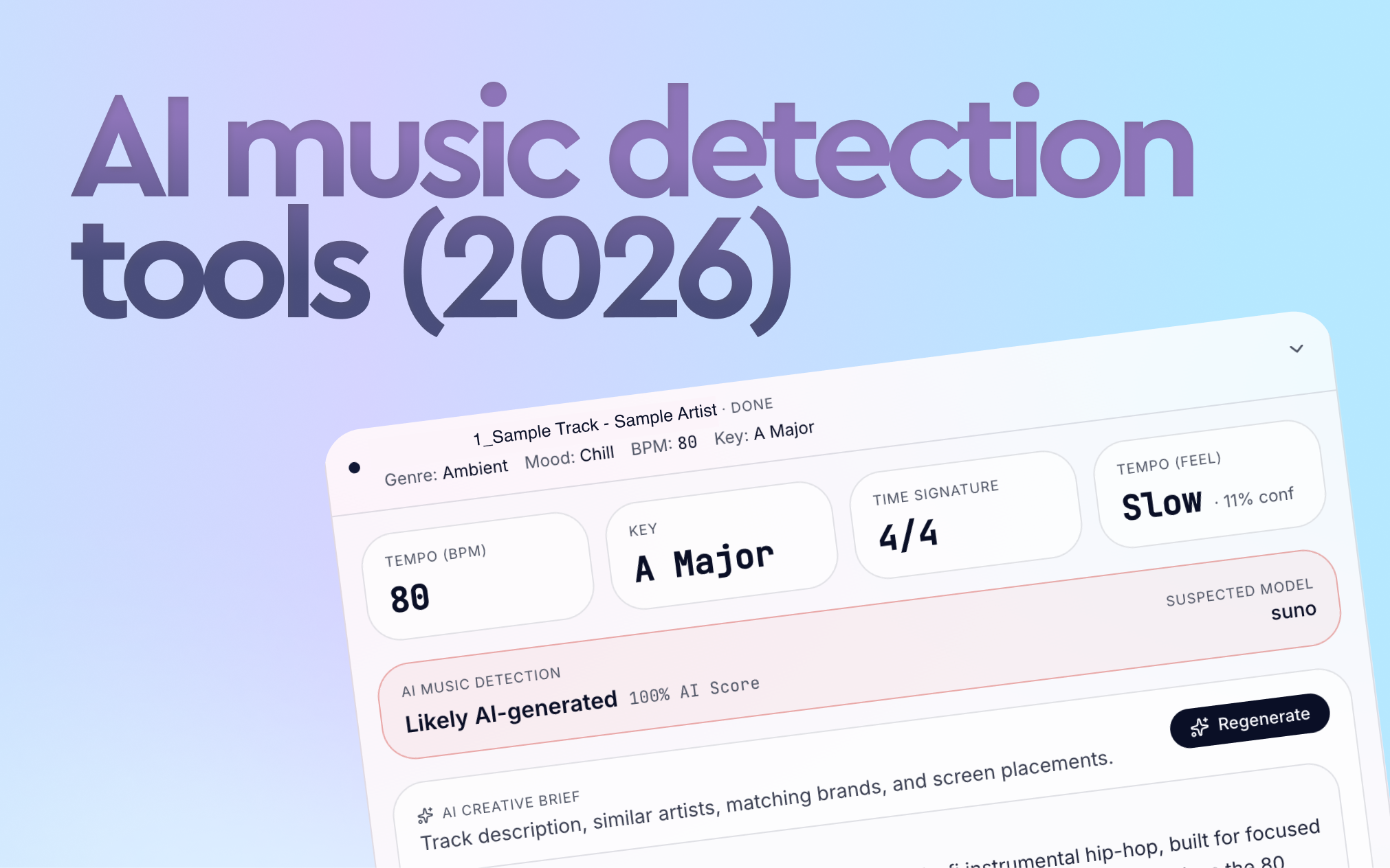 Best AI music detection tools (2026): a platform buyer’s guide