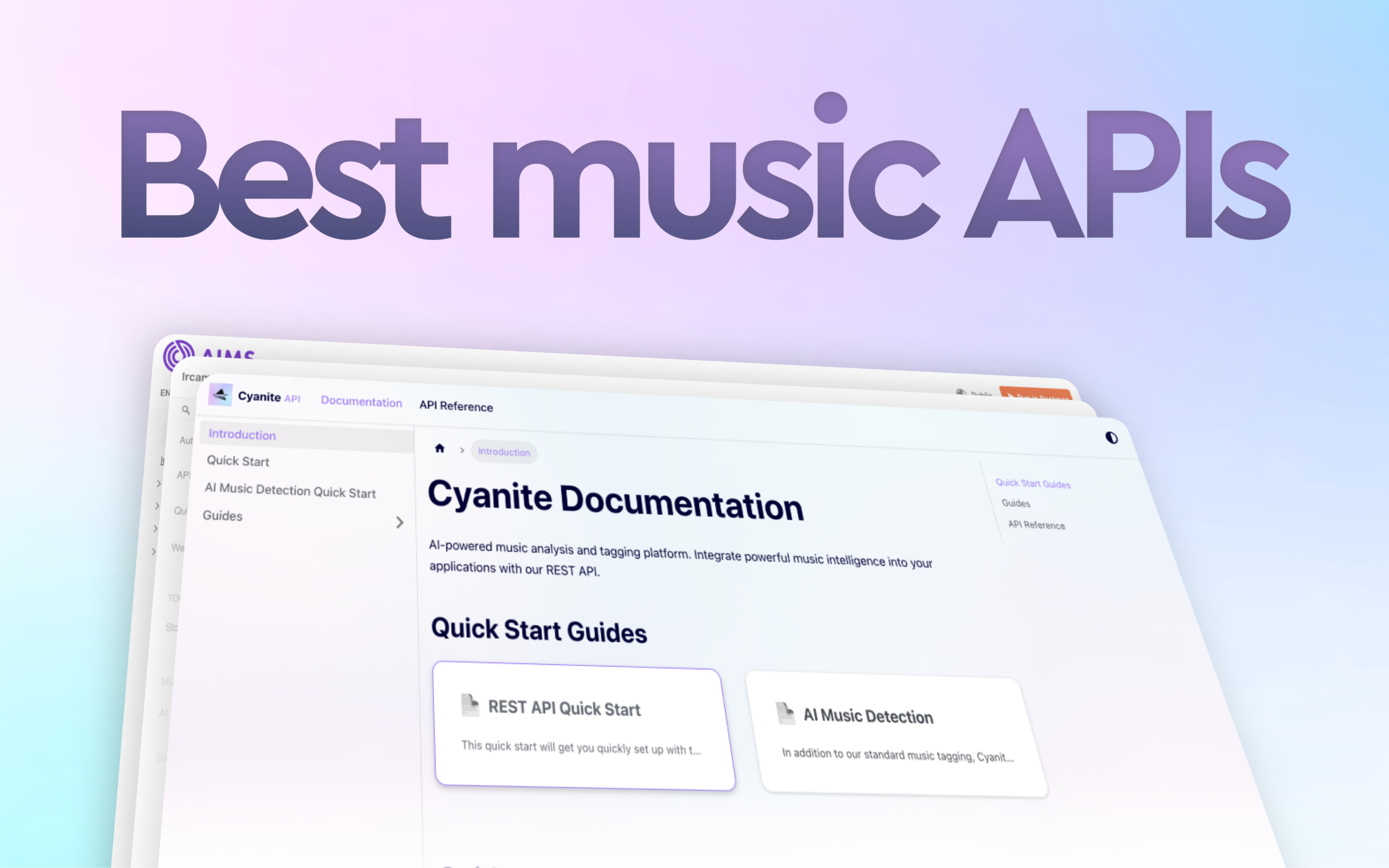 Best music APIs for developers and music platforms (2026)